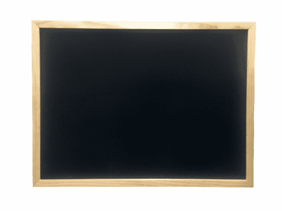 Blackboard Pine Framed